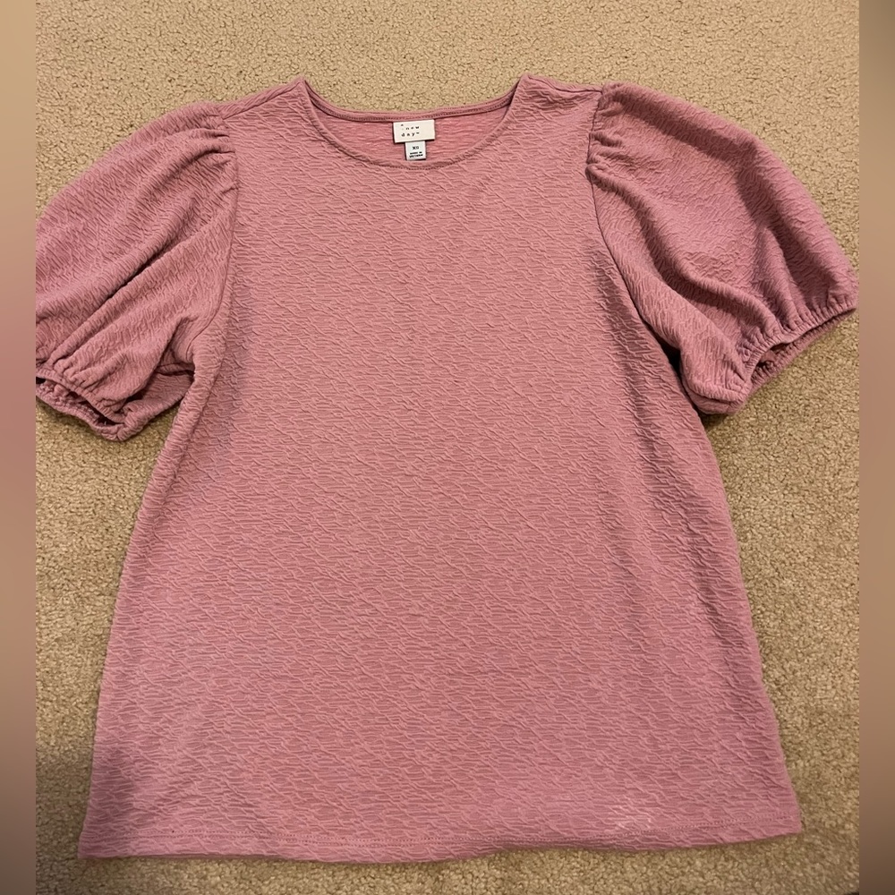 Pink woman’s top